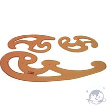 VEDANA 코링운형자 3개 타원운형자