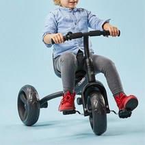 유아 아동 저소음 논슬립 세발 자전거 (블랙) 유아동 아동세발자전거 아기