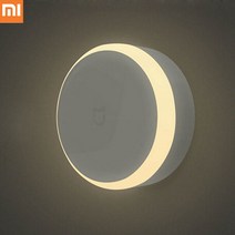샤오미 미지아 무드등 LED 스마트 적외선 인체 모션 밝기 조절 조명 야간 가정용 배터리 미포함, 없음, 1.1pc