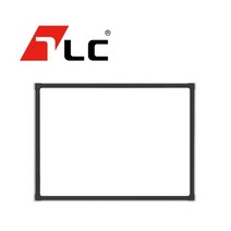 [보드뱅크]더슬림자석보드 화이트 345x275 블랙프레임