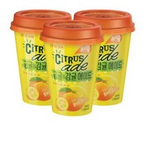 빙그레 쥬시쿨에이드 금귤&감귤에이드 250mlx10컵 /, 25개, 250ml