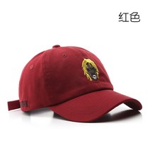 텐트 밖은 유럽 스페인 6회 권율 런닝맨 유재석 남녀공용 커플 볼캡 야구모자 4컬러 패션 스타일 W01, 빨간색