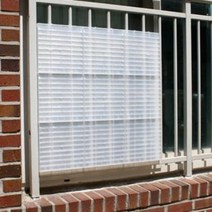 사생활보호 창문 가리개 창문 가림막 자취방 원룸 아파트1층 반지하 2층 방범창 창문 창살 창문 창틀 펜스 시선차단 자외선 차단 베란다 화이트 반투명, 반투명 25cm-1개