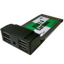 HMB801928PcmCIA 노트북용 USB2.0 USB 카드 4포트 컨트롤러, 단일옵션