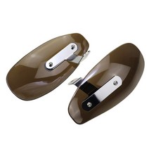 할리데이비슨 호환 오토바이 핸드 가드 바람막이 보호대 핸드가드 할리 투어링 크루저 헬기 혼다 호환 VT, 01 Smoke