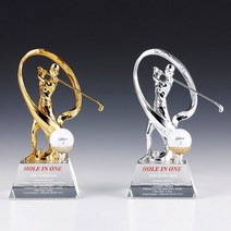 [지스타] 주문 제작 트로피 이글트로피 골프패 싱글 홀인원, 상세 설명 참조