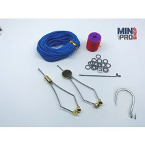 [민프로샵] (어시스트 훅 DIY 용품) 세라믹 보빈 타잉실 Diy 훅 솔리드링 케블라 니들, Diy 훅 7/0