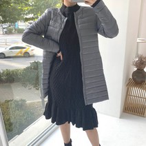 오리털 덕다운 경량 롱패딩 오피스룩 하객룩 데일리룩 점퍼 아우터