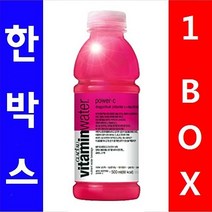 코카)비타민워터 파워씨 1박스(12병) 음료 여름 에너지 차 비타민, 미들퐁 쿠팡 1