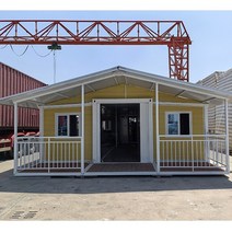 확장형 조립식 접이식 컨테이너 하우스 작업자 룸 플랫 팩 20 피트, 02 고급장교