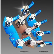 [와이엠 레저] 민물낚시 1단 2단 3단 5단 낚시 받침대 받침틀 선반 풀 세트, A02-(1단 받침틀set), 블루