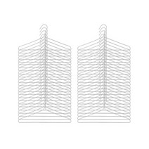 올인템 국내생산 세탁소 옷걸이 화이트, 200개