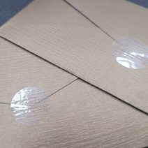 투명 원형 라운드 스티커 청첩장 포장 무지 20mm 25mm, 1. 2cm 98매(1장)