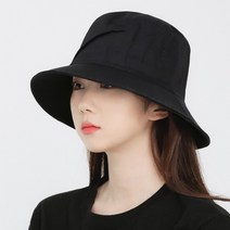 마인드맵 마크 베이직 남녀공용 버킷햇 코튼 벙거지 빅사이즈 모자