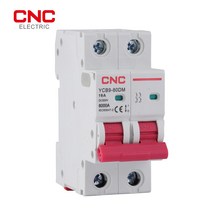 자동차 햇빛가리개 CNC YCB9-80DM 2P DC MCB 6KA 500V 미니 회로 차단기 16A 20A 25A 32A 40A 50A 안전 보, 01 2P_06 50A