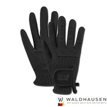 [WALDHAUSEN] 어린이 승마장갑, 블랙, 7-9세
