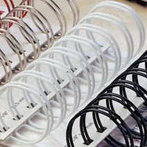 로코스마트_카피어랜드 와이어링 11mm (3대1) 100입 제본링 제본용스프링 와이어링 제본용와이어링 제본용링_LCPU, whgdkgo검정