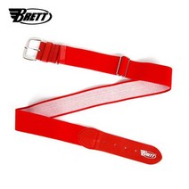 브렛 프로 엘라스틱 벨트(레드) 야구벨트, 상세설명 참조