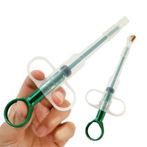 달자샵 1+1 반려동물 간편 알약 투약기 강아지 고양이 알약 물약 캡슐약 필건, 1Pcs+1Pcs
