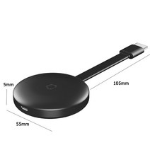 G12 4K HDMI 호환 무선 디스플레이 동글 2.4GHz 5GHz WiFi 수신기 어댑터 TV 프로젝터 모니터 용, CHINA_black