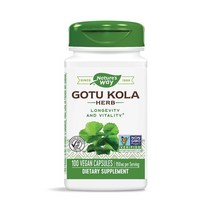 Natures Way 고투 콜라 허브 950 mg Gotu Kola 100 베지 캡슐