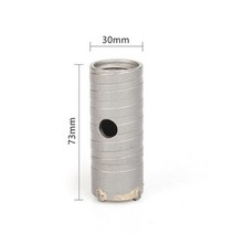 벽커팅 160-450mm SDS 최대 생크 30-160mm 콘크리트 구멍 톱 전기 코어 드릴 비트 시멘트 벽 튜브 스톤, 30mm, 02 30mm