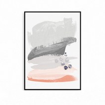 바보사랑 그림액자 유화 추상화 모던 인테리어 미니멀 파스텔.빈페이퍼(무료배송)