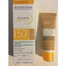선크림 바이오더마 포토더머네랄 커버터치 골든 SPF50 40g 반광택 exp 05/24
