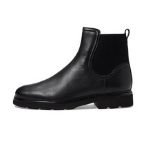 Vince Womens Rue 러그 솔 첼시 부츠 앵클 블랙 가죽