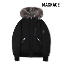 22FW 맥케이지 다운 딕슨 X 실버폭스퍼 봄버패딩 블랙 DIXON-X
