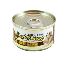 사료첨가용 소고기함유 캔간식x10개 강형욱 말티즈
