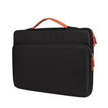 노트북파우치 가방 케이스 악어 패턴 가죽 노트북 apple macbook m1 pro 131516 인치 터치 바 에어 레티 나 12 13 15 16 a2141 a2338 파우치, 검은색, 2020 에어 13 a2179