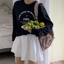 MAEON 톤온톤 자수 루즈핏 맨투맨 [44~88]