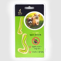 제이엘펫 진드기제거스틱 클립 산책용품 강아지, 1, 본상품선택