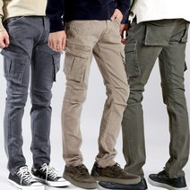 비브레이커스 스판 슬림세미핏(28~38) 카고팬츠 VG07 4컬러