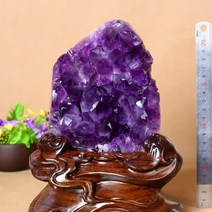 자수정 원석 천연석 탄생석 천연 인테리어 장식 미니 사이즈, Q