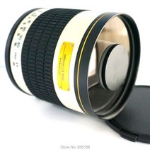 카메라렌즈 JINTU-500mm f/6.3 초망원 미러 렌즈 캐논 5D 마크 III 5DIV 1D 60D 1000D 카메라용, 01 캐논