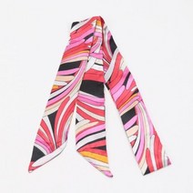 쁘띠스카프 목도리 손수건 스카프 머플러 실크 숄 여성 프린트 꽃 작은 손잡이 가방 리본 머리 긴 도매 머리띠