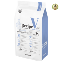 라이브잇 유한양행 Recipe V 반려견 처방식사료, 10개, 1.2kg, 알러지+피모