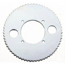 부품 기어 체인 호환 톱니 65 스프로킷 25H 체인에 적합 피치: 1/4'=6.35mm