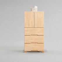 애티 다용도 수납장, 색상:고무나무화이트