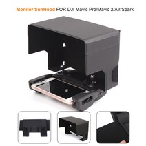 모니터커버 모니터후드24인치 모니터후드 Mavic Pro/DJI 2 하프 커버 접이식 차양 후드 DJI Pro & Air Spark SunHood 모니터 그늘 드론 액세서리