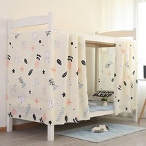 SKANDSALO 기숙사 2층침대 암막커튼 숙면 필수 완소템 항공배송, 아기 코끼리 1 개