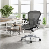 Herman Miller Aeron 허먼밀러 뉴 에어론 고급형 사무용의자 게임의자, 옵션3