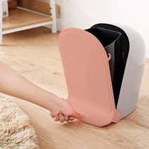 인테리어 원룸 자취방 5L 페달휴지통 위생적관리, 멜론블루, 1개