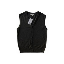 [137204][루이까또즈셔츠] 남성 TURNBURY 그레이 메리노 울 가디건 스웨터 조끼 XL NEW NWT BIELLA