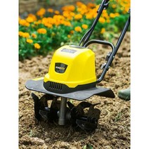 전기 소형관리기 농업용 로타리 밭가는기계 농장 농사, 1500w소형4날회전식경운기+10m연장코드