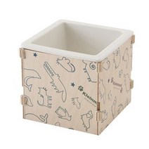 바보사랑 박스형 1구 식기 패턴화이트.클레이몽드(무료배송), 상세설명 참조