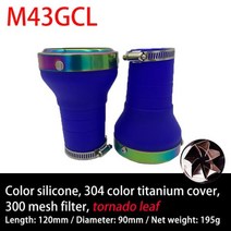 오토바이 35mm 42mm 45mm 50mm 버섯 방수 에어 필터 혼다 웨이브 110i 125 GY6 기화기 PE24 CVK 24-26, M43GCL