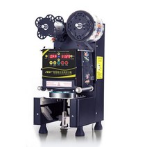 업소용진공포장기 가정용 산업용 진공포장기 전기 컵 실러 씰링 상업 테이블 자동 거품 우유 차 포장 PP/PE, 02 Black_01 EU 플러그_01 220V